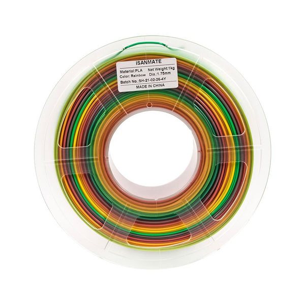 iSANMATE PLA Rainbow - Rainbow– Ultimate 3D Printing Store