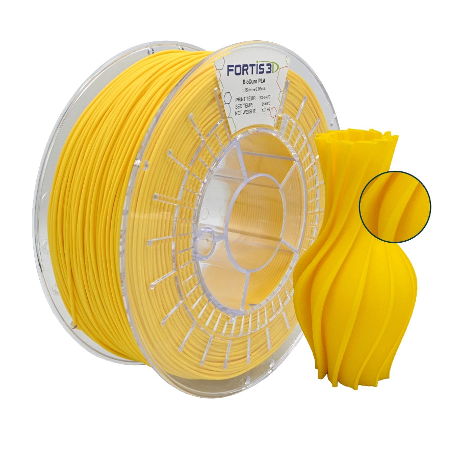 Fortis3D - BioDuro PLA 1KG - Yellow
