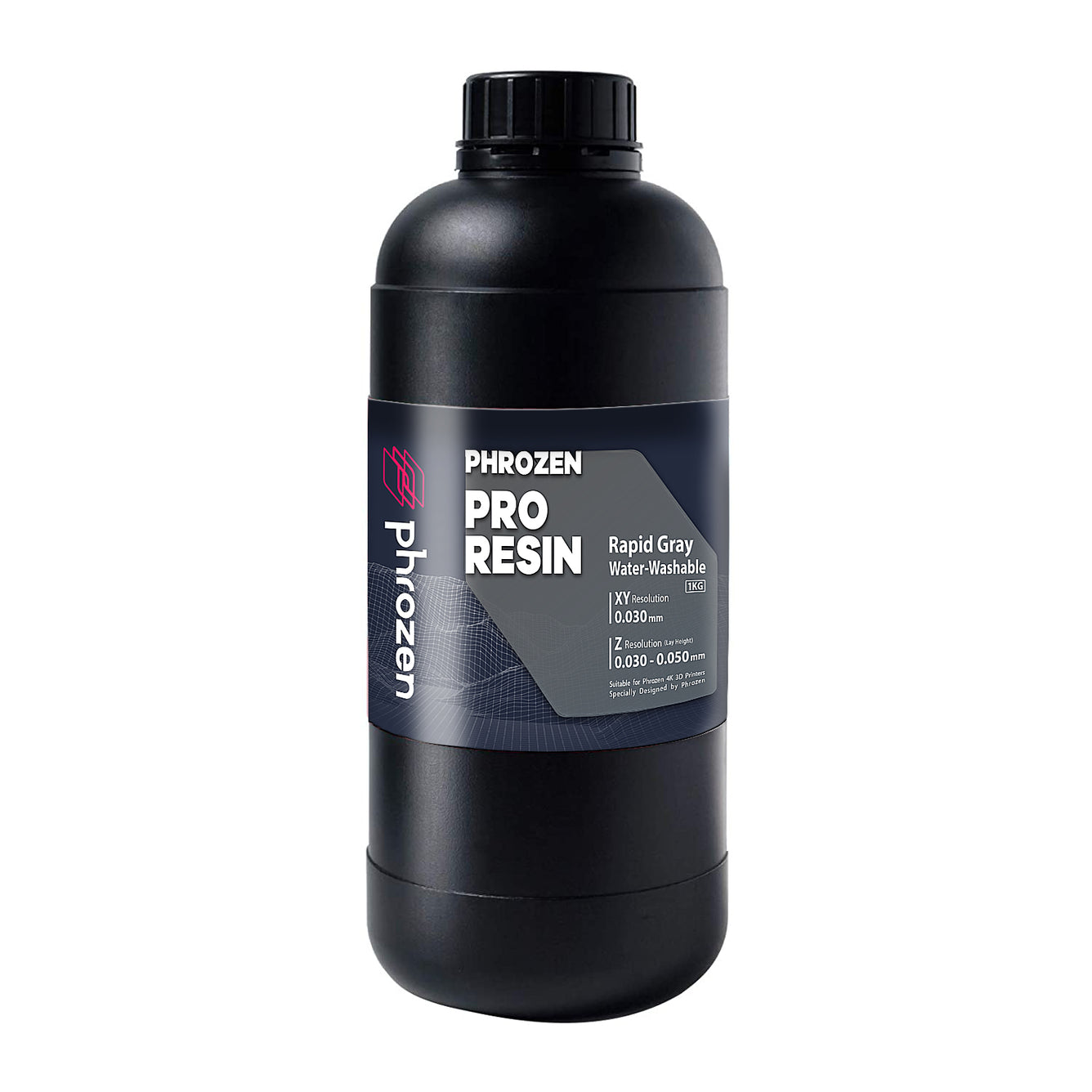 Phrozen Pro Series Water-Washable Resin Model Grey 1KG