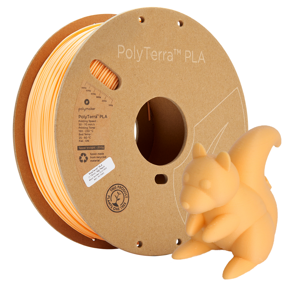 Polymaker PolyTerra PLA - Pastel Peach