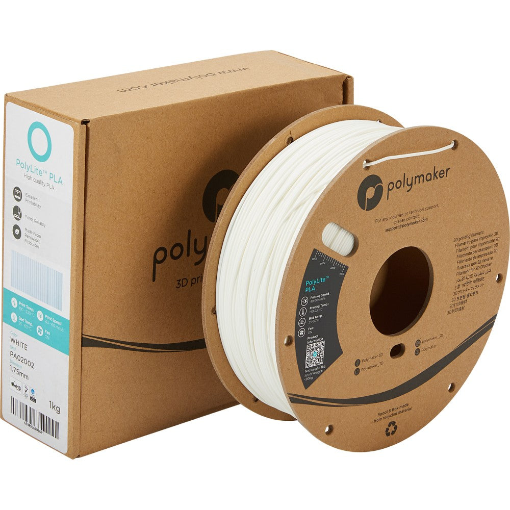 Polymaker PolyLite PLA - White
