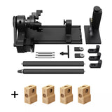 xTool Rotary Attachment-RA2 Pro for M1 + Risers