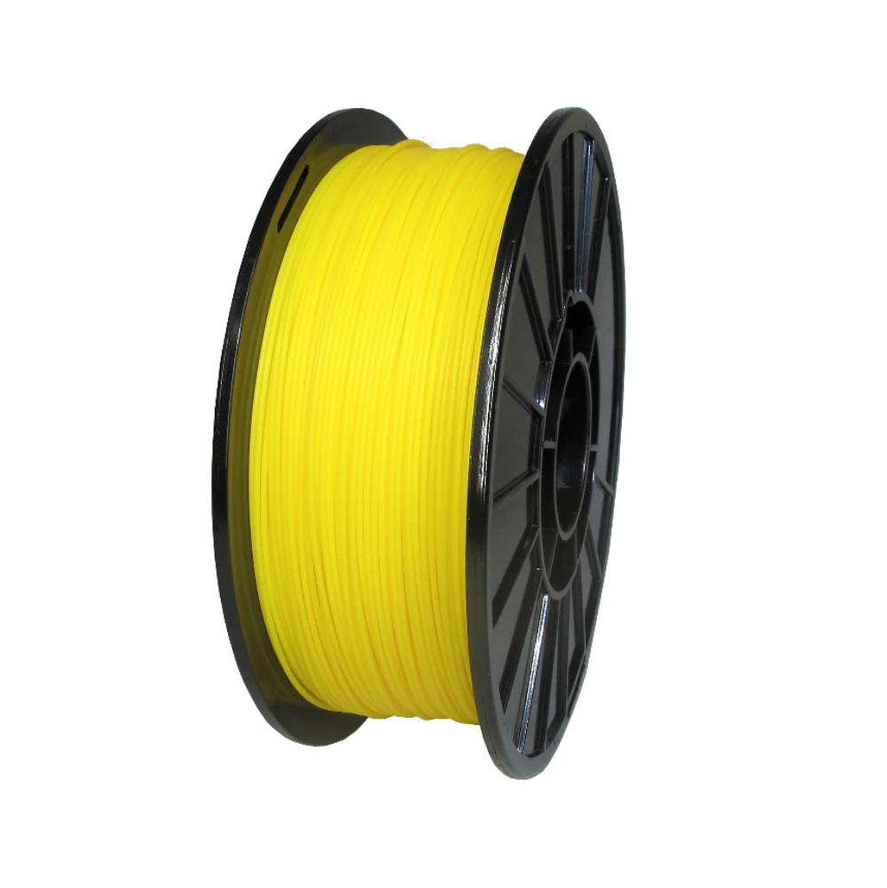 Push Plastic Bulk PLA Filament - Yellow