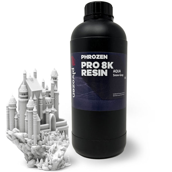 View of Phrozen Pro 8K Resin - Snow Gray - Low Shrinkage - 1KG- Ultimate 3D ...