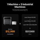 xTool MetalFab Laser Welder and CNC Cutter