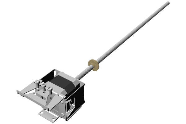 UltiMaker Z Motor With Bracket (F Series)