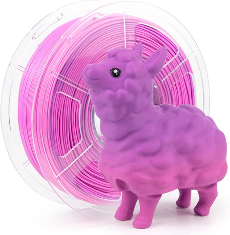 iSANMATE PLA + Matte Gradient -  Pink + Purple - Ultimate 3D Printing Store