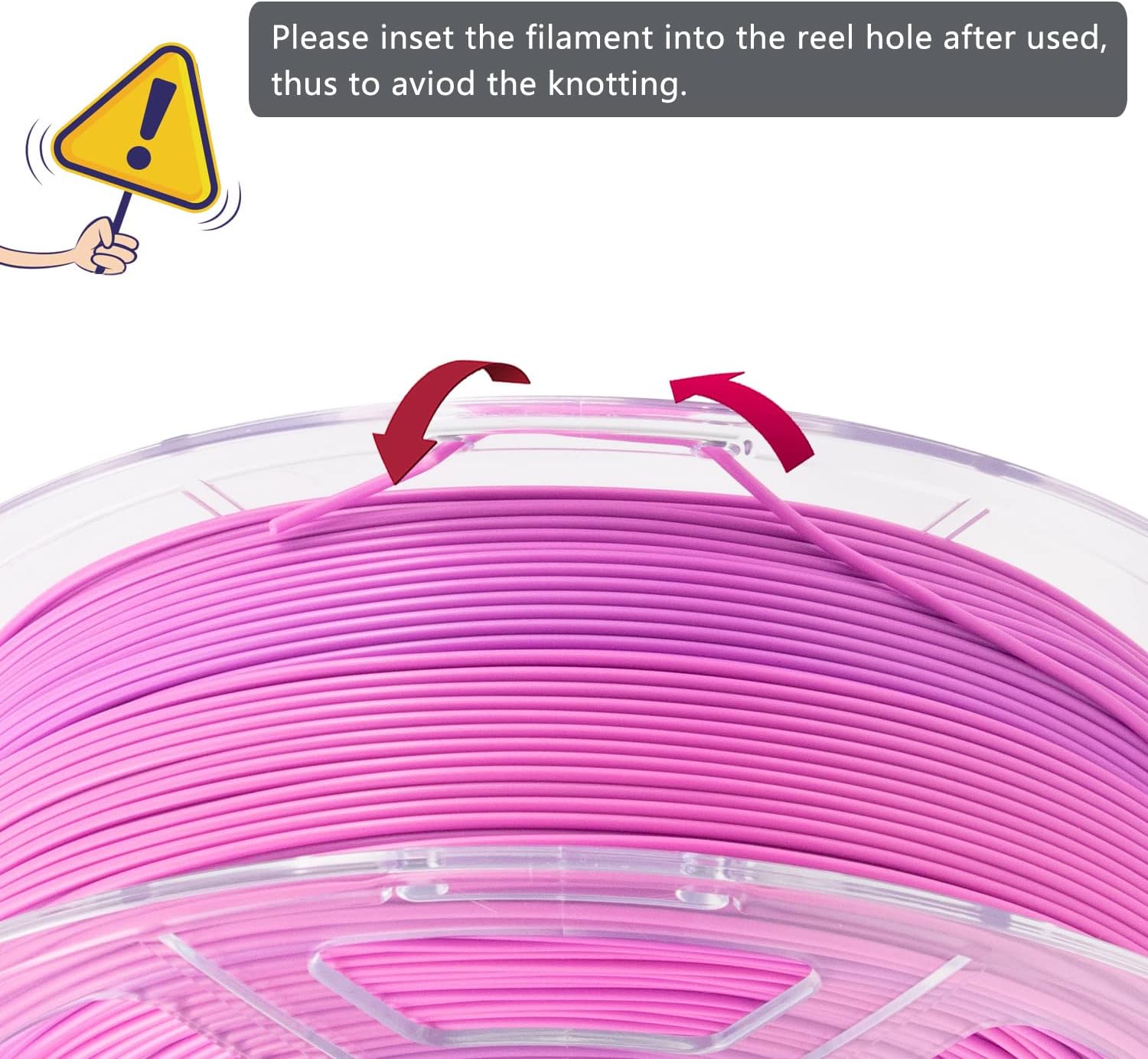 iSANMATE PLA + Matte Gradient -  Pink + Purple