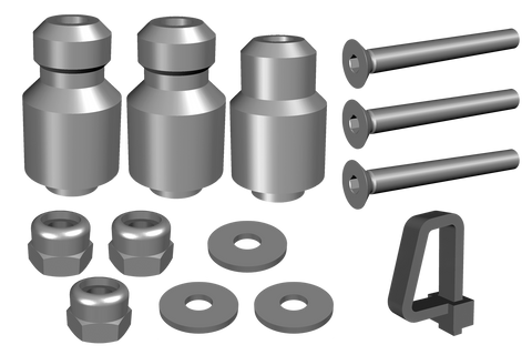 Ultimaker Build Plate Mounting Pack