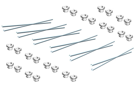 UltiMaker Bowden Pack - Prefeeder To Merger - L265 X 12 (F Series)