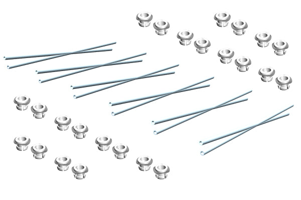 UltiMaker Bowden Pack - Prefeeder To Merger - L265 X 12 (F Series)