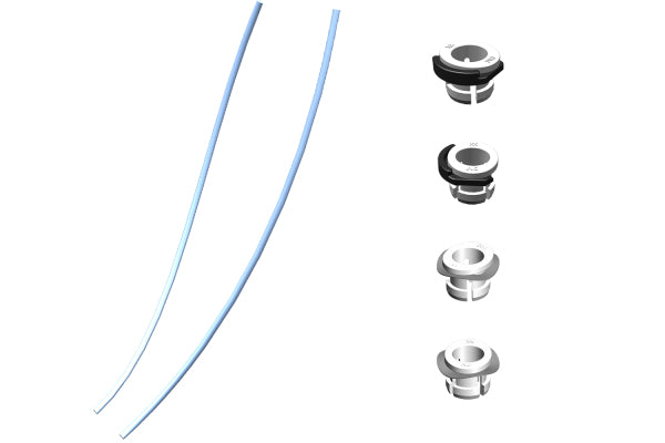 UltiMaker Bowden Pack - Merger To Decoupler - L528 X 2 (F Series)
