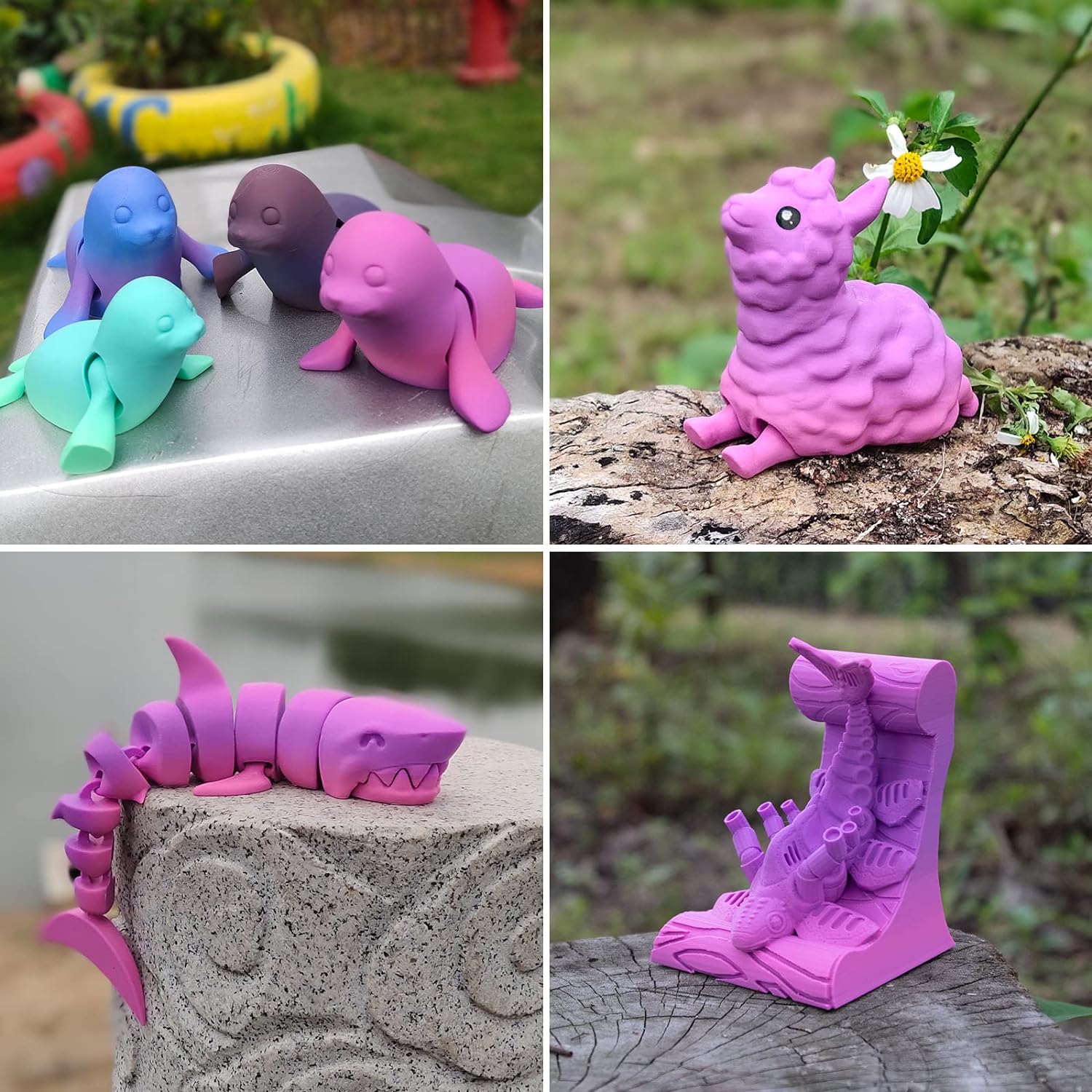 iSANMATE PLA + Matte Gradient -  Pink + Purple