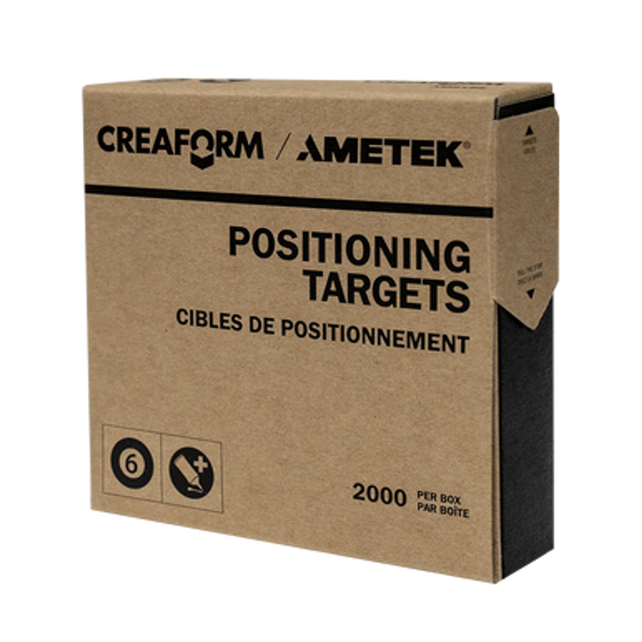 Positioning targets for Peel 3D Scanner - 2000 Targets