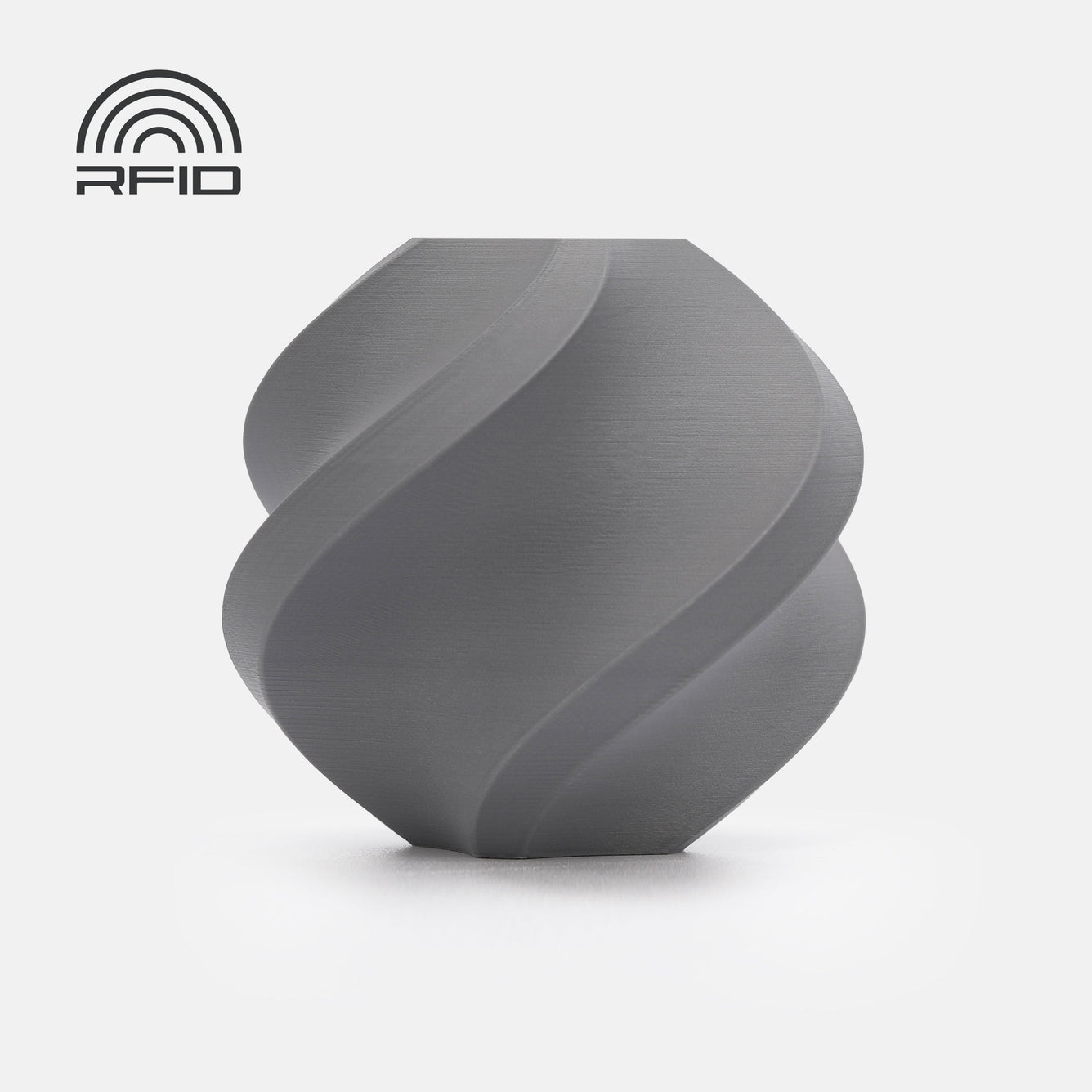 Bambu Lab PLA Matte Filament - 1.75mm (1kg) - Nardo Gray