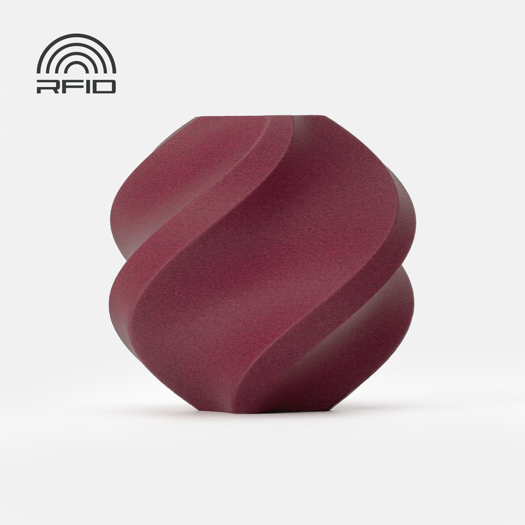 Bambu Lab PLA-CF Filament - 1.75mm (1kg) - Burgundy Red - Ultimate 3D Printing Store