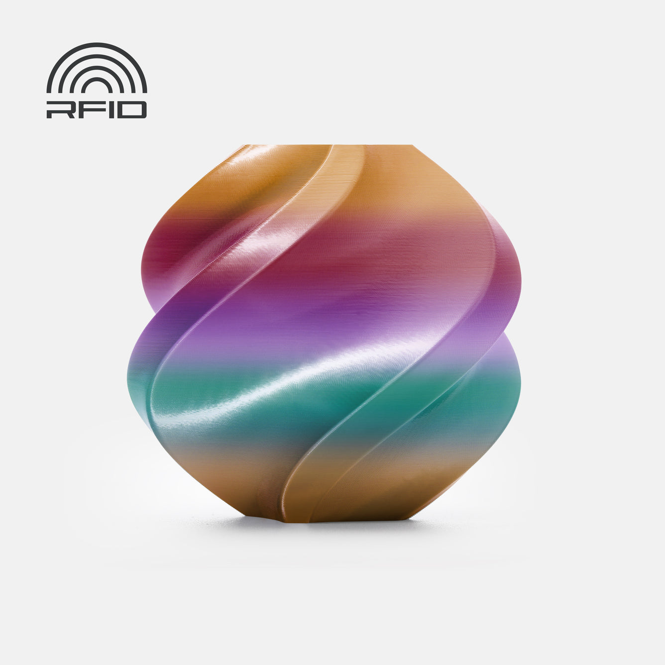Bambu Lab PLA Silk Dual Color Filament  - 1.75mm (1kg) - Dawn Radiance