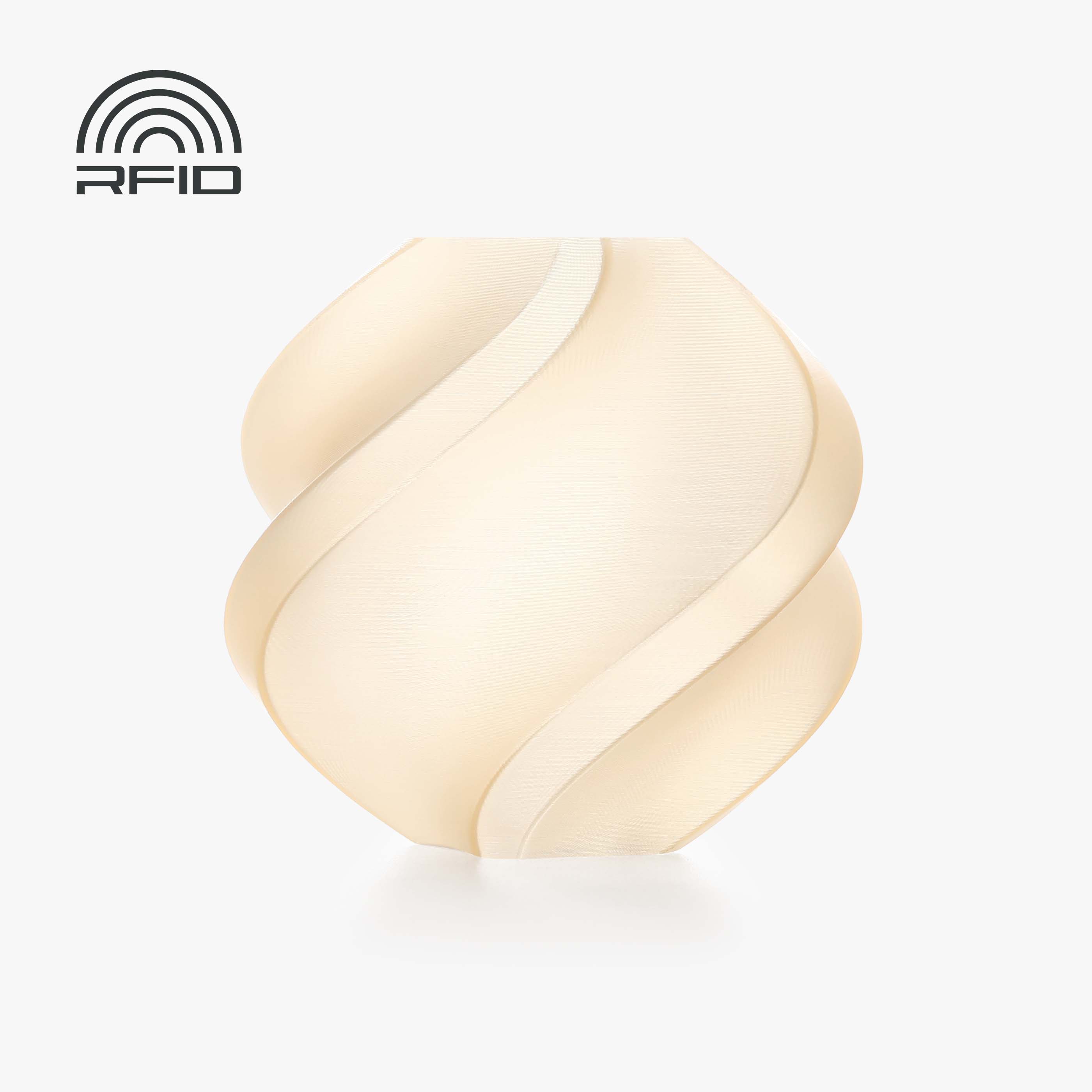 Bambu Lab PLA Translucent Filament - 1.75mm (1kg) - Mellow Yellow