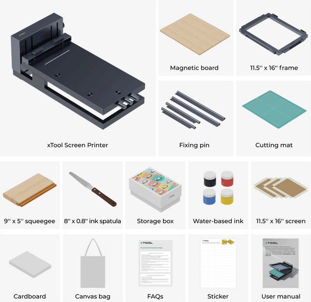 xTool Screen Printer - Ultimate 3D Printing Store
