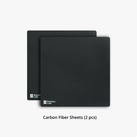 Bambu 3D Effect Sheet - Carbon Fiber Surface - Ultimate 3D Printing Store