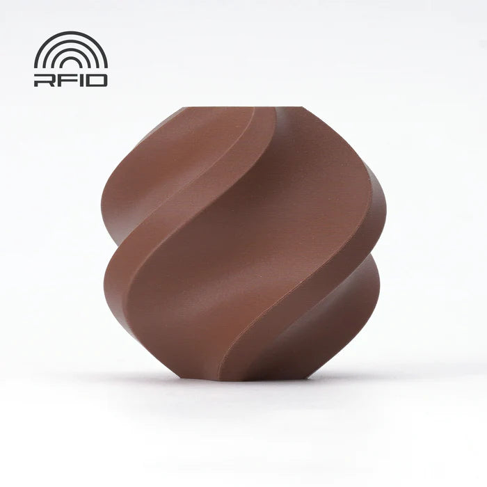 Bambu Lab PLA Matte Filament - 1.75mm (1kg) - Matte Dark Brown - Ultimate 3D Printing Store