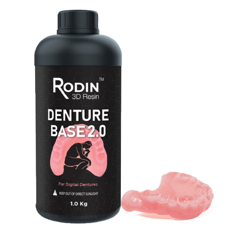 Pac-Dent Rodin Denture Base 2.0 - Original Pink - 1KG - Ultimate 3D Printing Store
