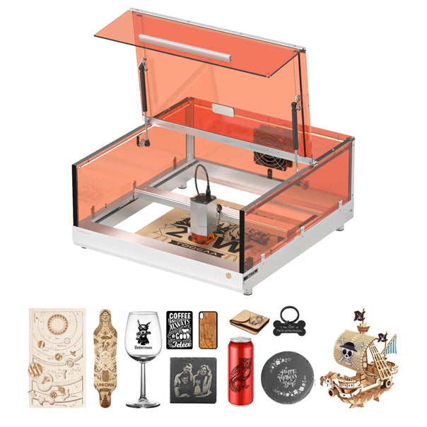TOOCAA L2 Desktop Laser Engraver & Cutter - Ultimate 3D Printing Store