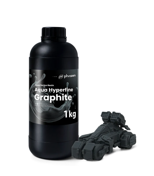 Phrozen Aqua Hyperfine 3D Printing Resin - Graphite - 1KG