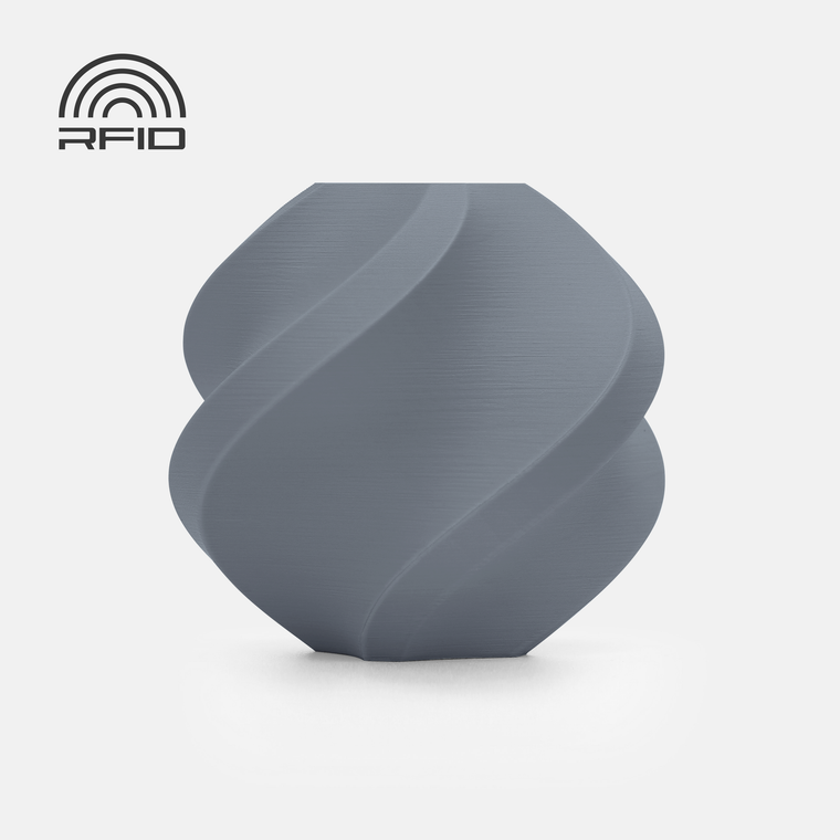 Bambu Lab PLA Matte Filament with Spool - 1.75mm (1kg) - Matte Ash Grey - Ultimate 3D Printing Store