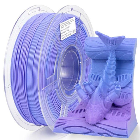 iSANMATE PLA + Matte Gradient -  Blue + Purple - Ultimate 3D Printing Store