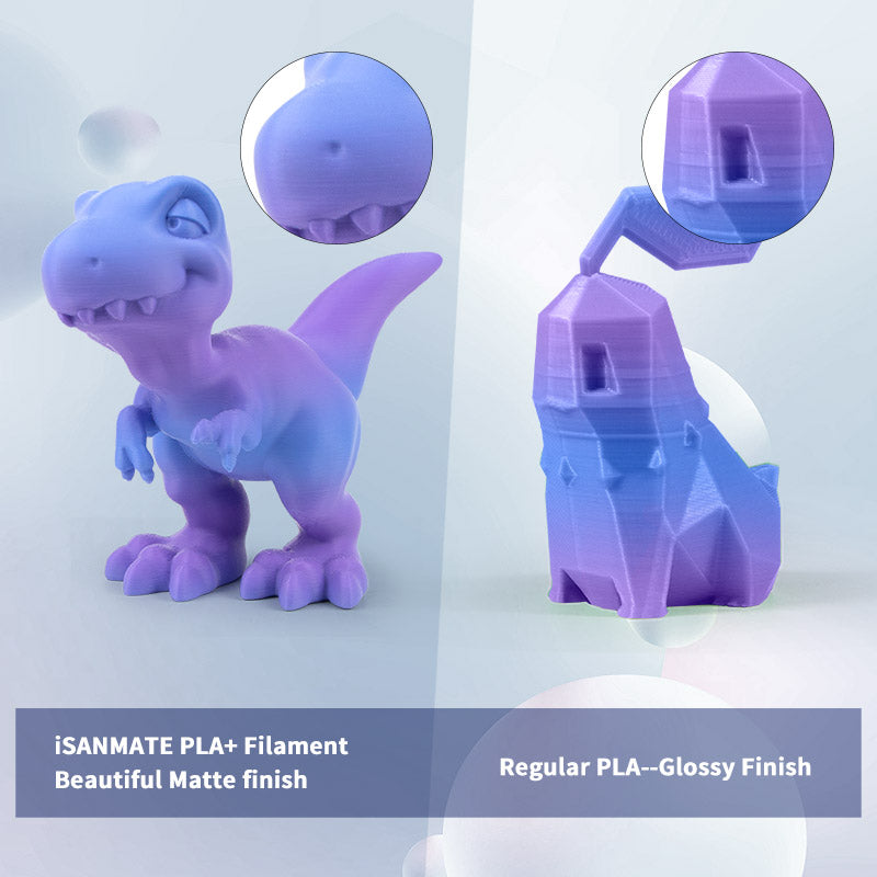 iSANMATE PLA + Matte Gradient -  Blue + Purple