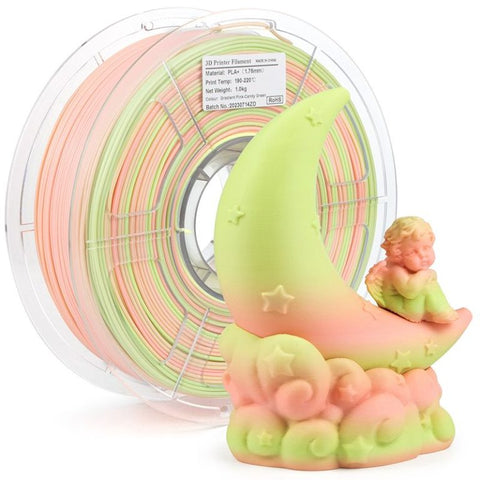 iSANMATE PLA + Matte Gradient - Pink + Candy Green - Ultimate 3D Printing Store