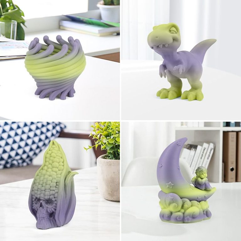 iSANMATE PLA + Matte Gradient - Yellow + Purple