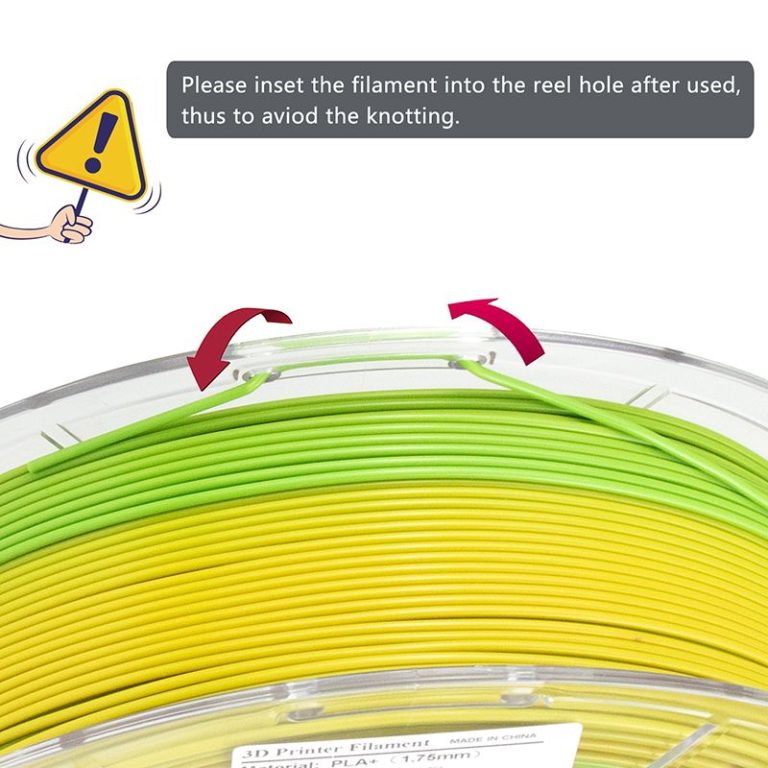 iSANMATE PLA + Matte Gradient - Yellow + Green