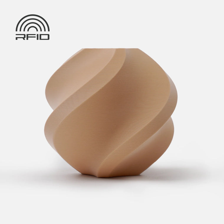 Bambu Lab PLA Matte Filament - 1.75mm (1kg) - Matte Latte Brown - Ultimate 3D Printing Store