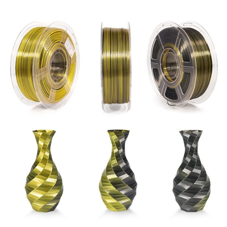 iSANMATE PLA Silk Dual - Gold + Black
