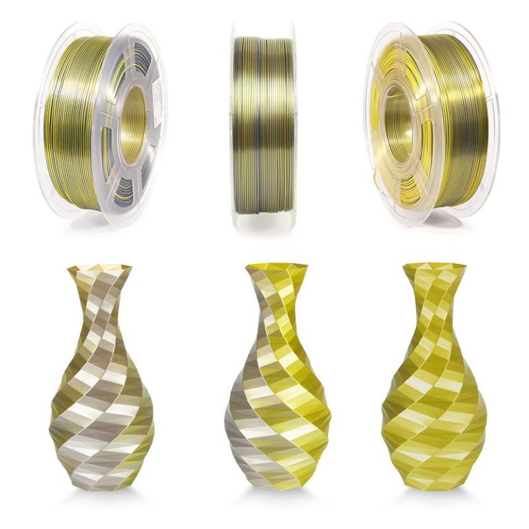 iSANMATE PLA Silk Dual - Gold + Silver