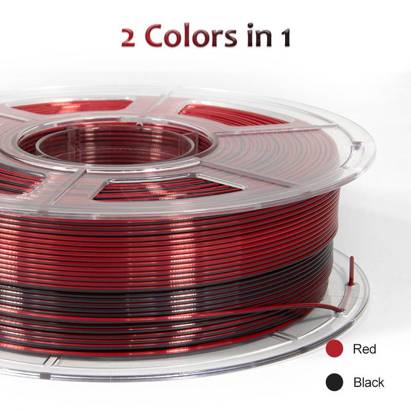 iSANMATE PLA Silk Dual - Black + Red