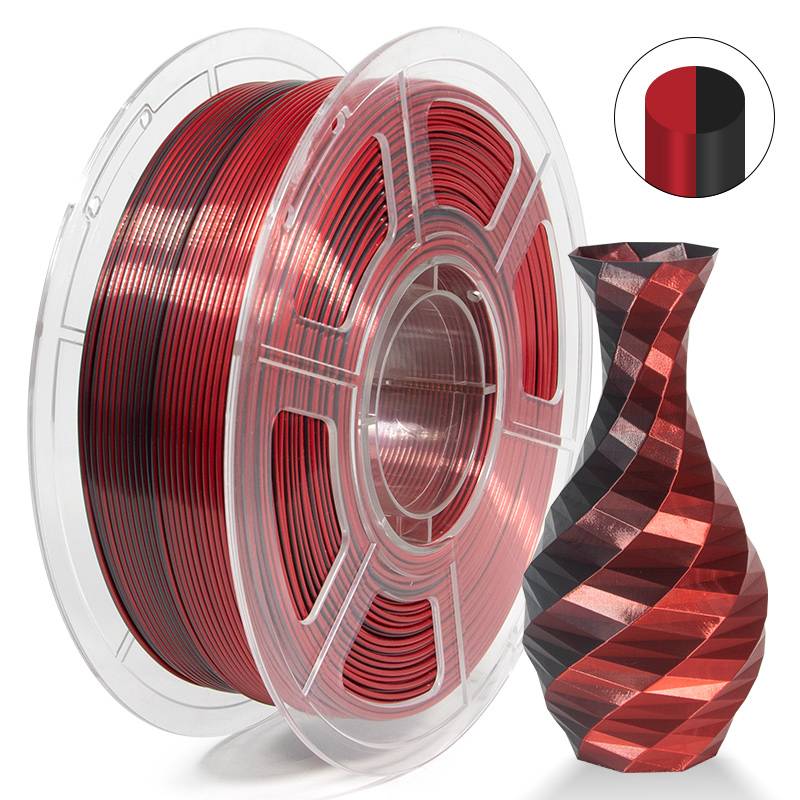 iSANMATE PLA Silk Dual - Black + Red