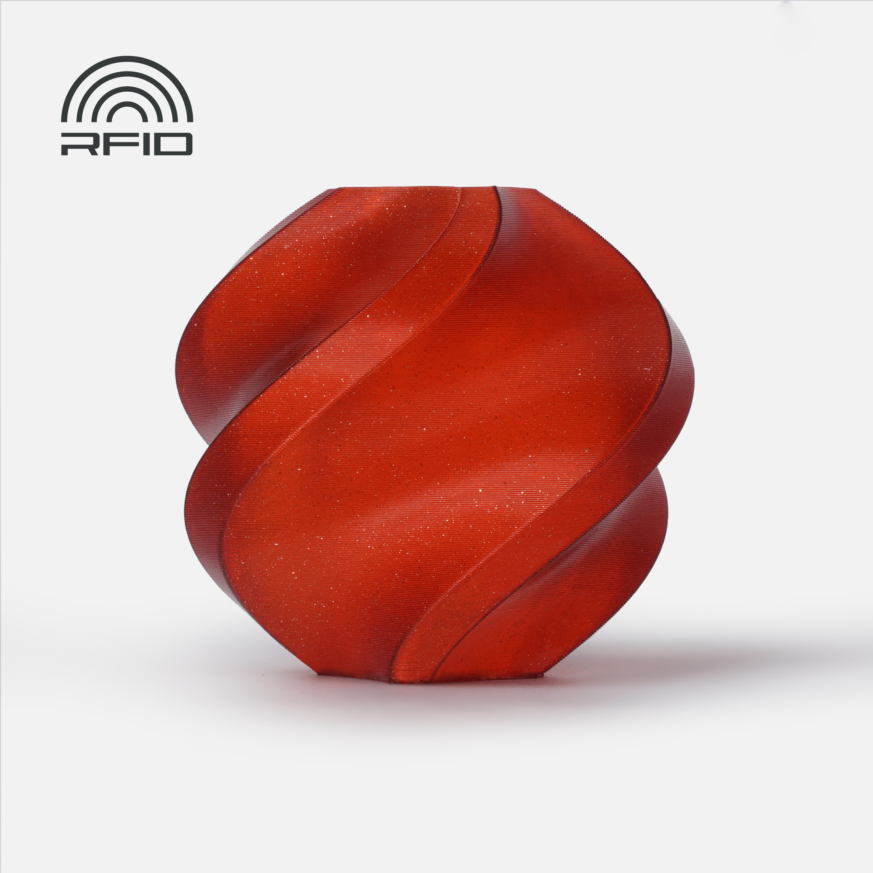 Bambu Lab PLA Sparkle Filament - 1.75mm (1kg) - Crimson Red