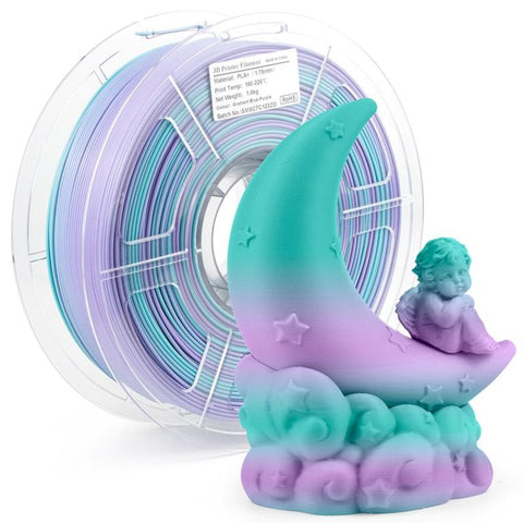 iSANMATE PLA + Matte Gradient -  Bluish + Purple - Ultimate 3D Printing Store