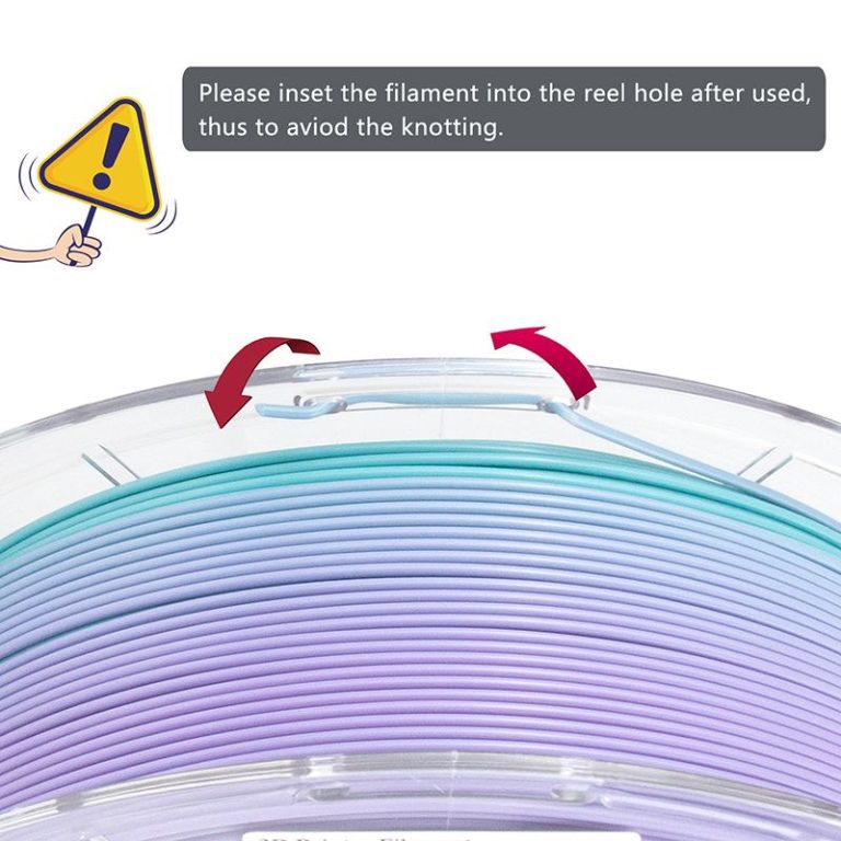 iSANMATE PLA + Matte Gradient -  Bluish + Purple