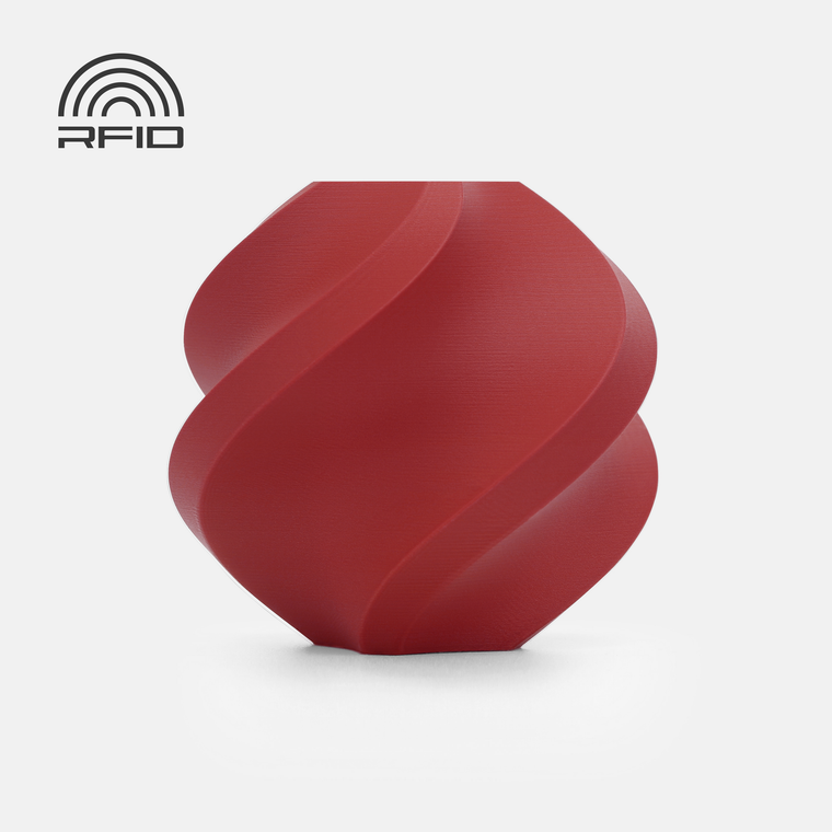 Bambu Lab PLA Matte Filament - 1.75mm (1kg) - Matte Dark Red - Ultimate 3D Printing Store