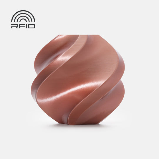 Bambu Lab PLA Silk+ Filament  - 1.75mm (1kg) - Rose Gold