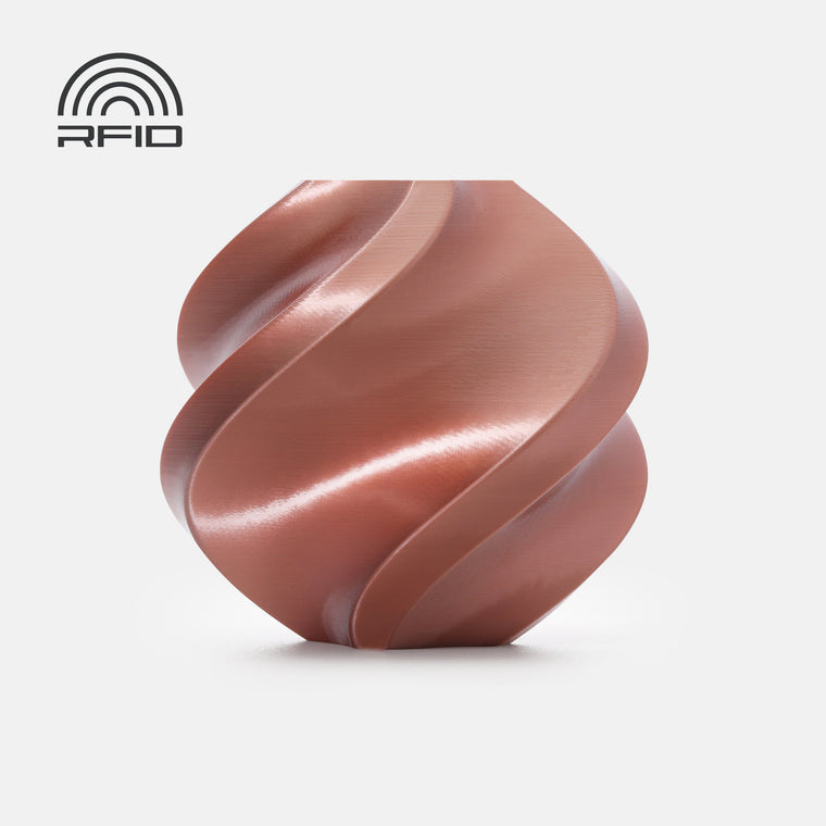 Bambu Lab PLA Silk+ Filament  - 1.75mm (1kg) - Rose Gold - Ultimate 3D Printing Store