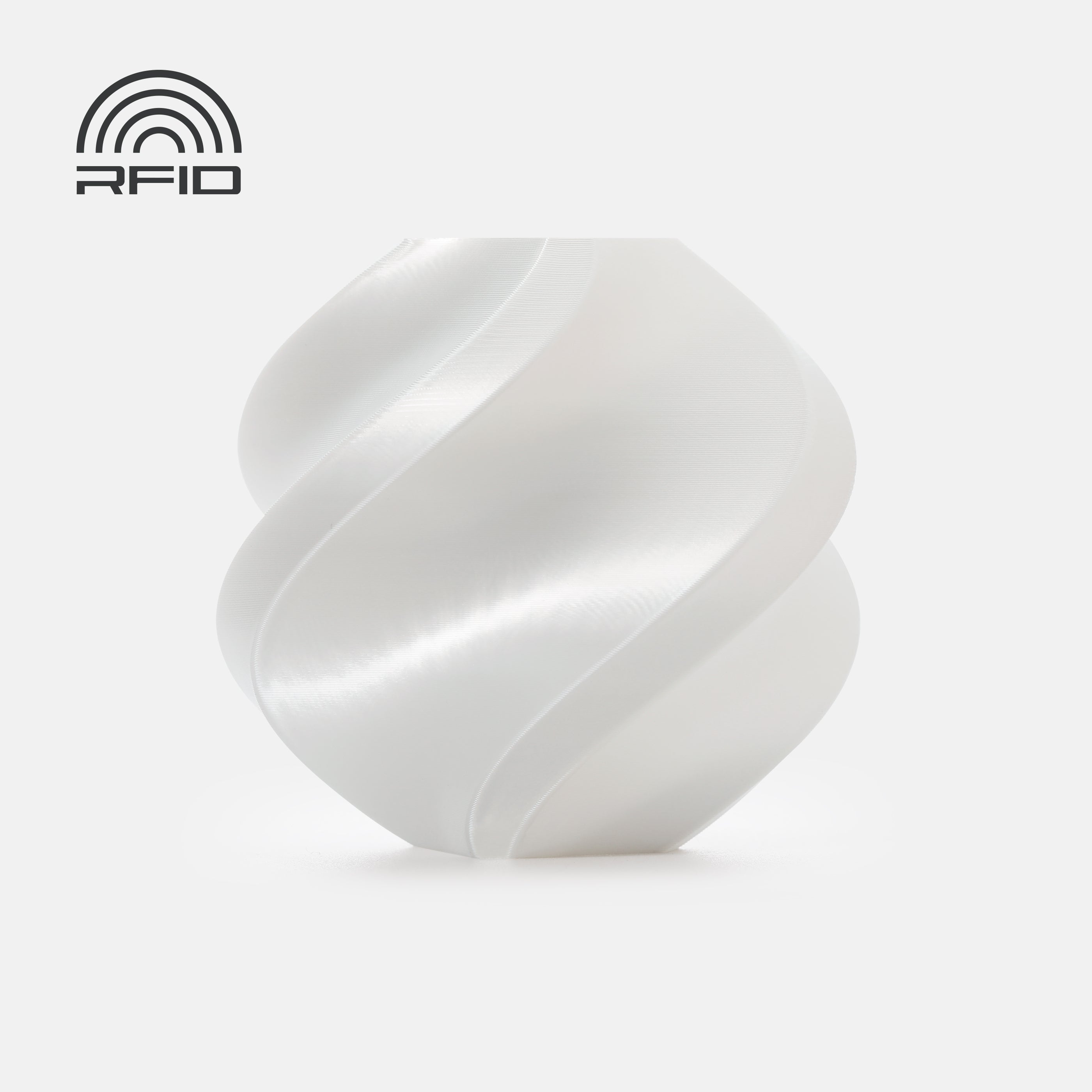 Bambu Lab PLA Silk+ Filament  - 1.75mm (1kg) - White - Ultimate 3D Printing Store
