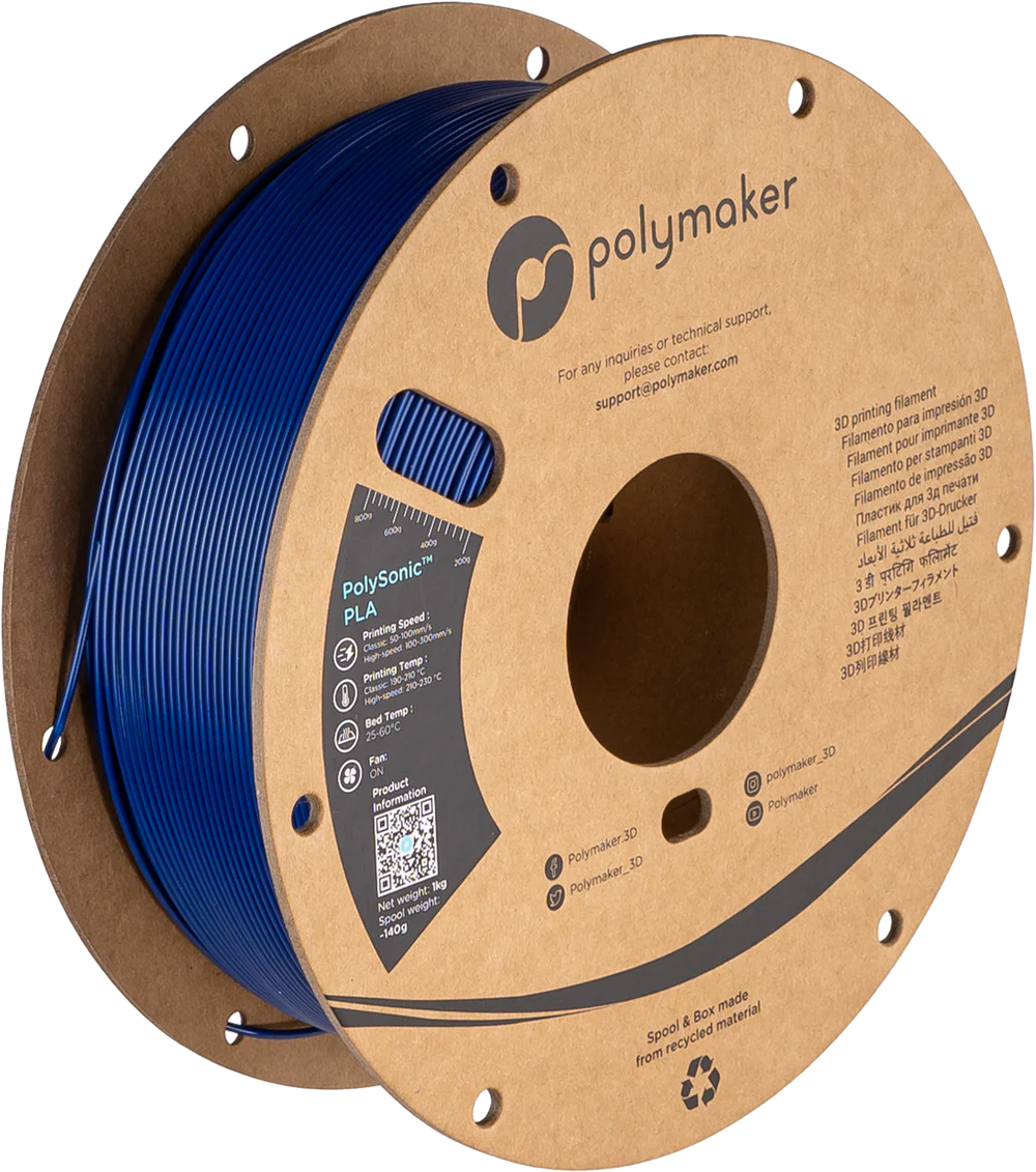 Polymaker PolySonic PLA - Blue