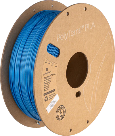 Polymaker PolyTerra Dual PLA - Glacier Blue - Ice / Blue