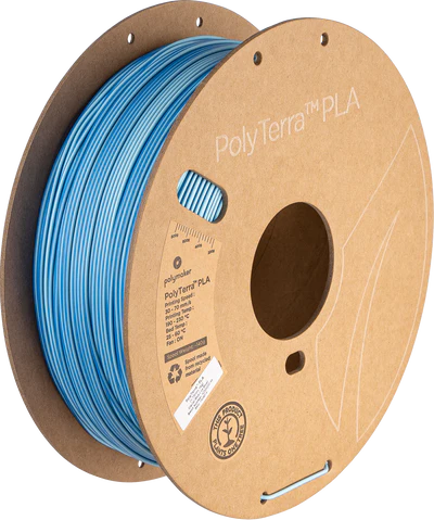 Polymaker PolyTerra Dual PLA - Glacier Blue - Ice / Blue