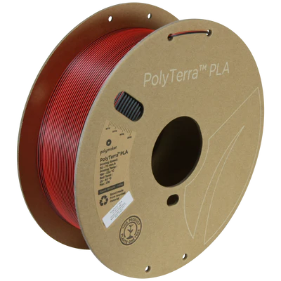 Polymaker PolyTerra Dual PLA - Shadow Red - Black / Red